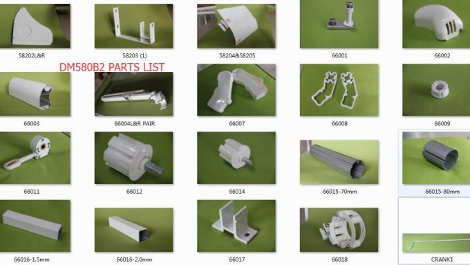 aluminum half cassette retractable patio awning for parts