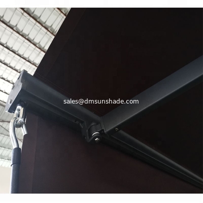 Black Grey Waterproof Retractable Awning 1.5M awning valance replacement