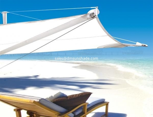 Outdoor Waterproof Shade Sails Corrosion Resisting Rain Sail Canopy Sgs Approved