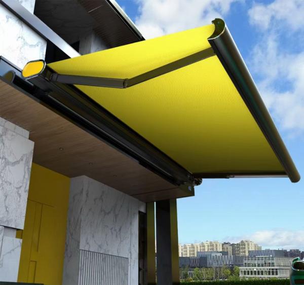 Courtyard, balcony, shop electric telescopic awning, awning full box
