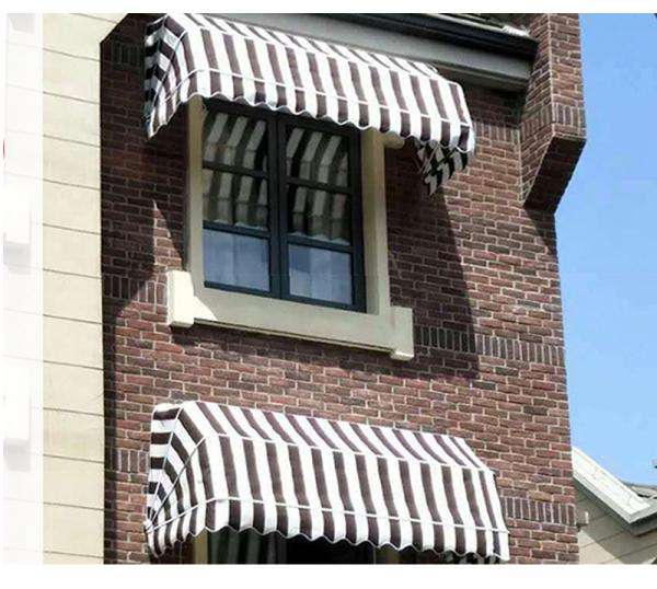 Aluminium Retractable Window Awnings Patio Sun Control Retractable Shades