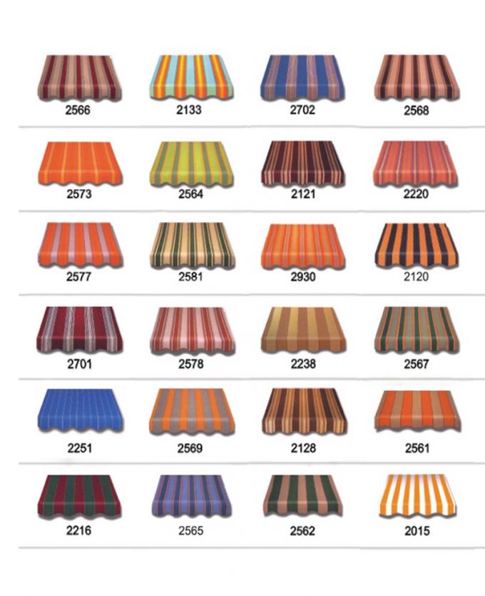 Electricity Conservatory Awning Skylight Aluminium Retractable Awning