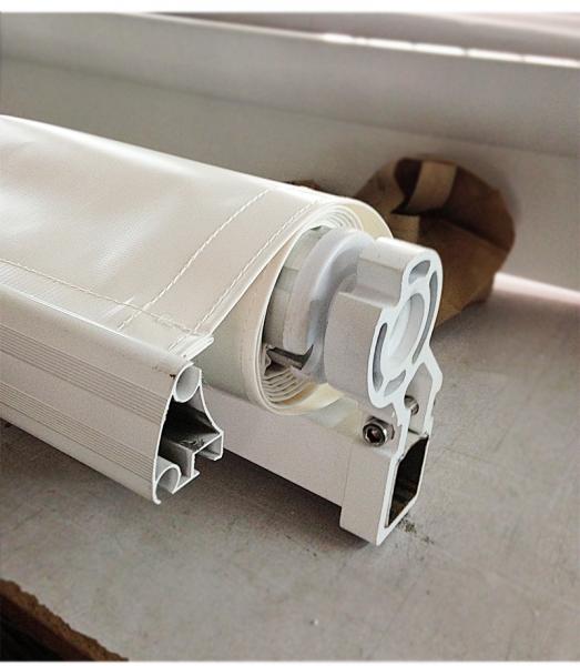 Manual Aluminum Awning Roller Tube Assembly Retractable Awning Tube Mount