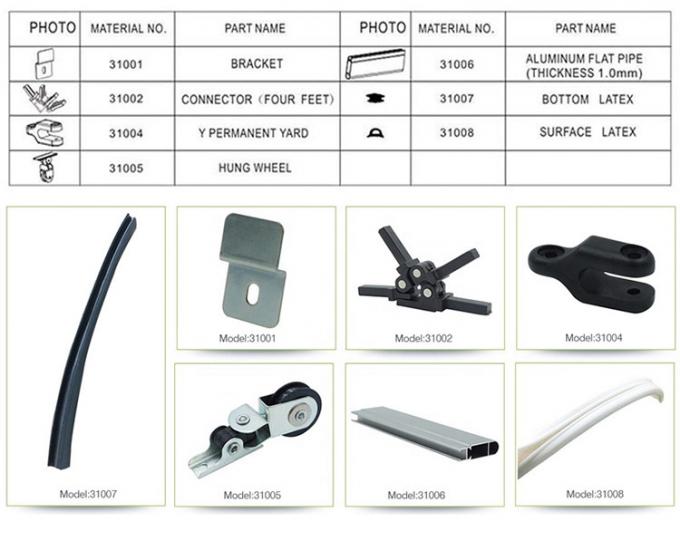 Dutch Dome Shaped Awning French Window Awning Aluminum Awning Parts
