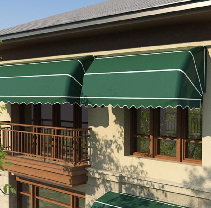 Factory French Style Awnings Aluminum Dome Dutch Awning 3.0m Width