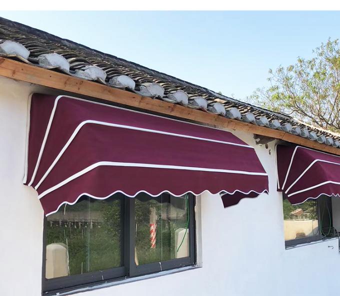 3.0m French Style Awnings Aluminum Dutch Metal Dome Awnings