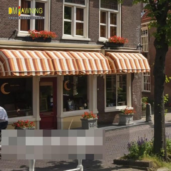 Aluminium Retractable Window Awnings Patio Sun Control Retractable Shades