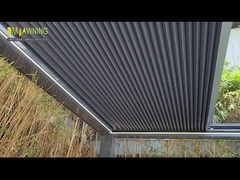 4x6m SAP-200 Retractalbe aluminum blade pergola