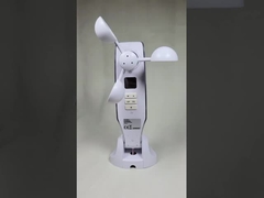 Wireless wind-sun sensor