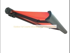 Outdoor Full Cassette  retractable Awning for Sunshade