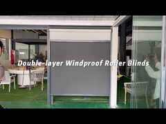 DOUBLE LAYER WIND PROOFROLLER BLIND SERIES