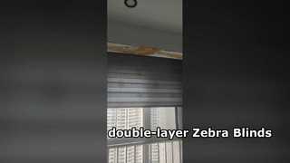 Double-layer Zebra Blinds