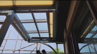 Retractable Sunroom Roof Awning