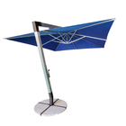 Hanging Aluminum Cantilever Umbrella For Balcony Square Cantilever Umbrella
