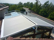 aluminum full cassette roof conservatory awnings