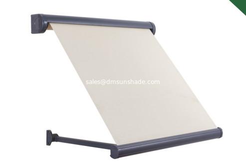 Outdoor Motorized Window Sunshade Drop Arm Retractable Awnings