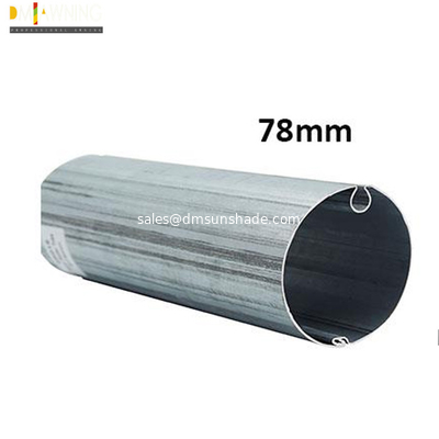 Awning Parts Galvanized Roller Pipe Roller Tube 70mm 78mm 100mm Awning Tube