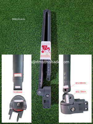High Quality Aluminum Retractable Awning Steel Folding Arms for Full Cassette Awning