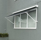 Patio Retractable Window Awnings Aluminium Drop Arm Awning