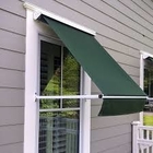 drop arm aluminum awning, canopy for window
