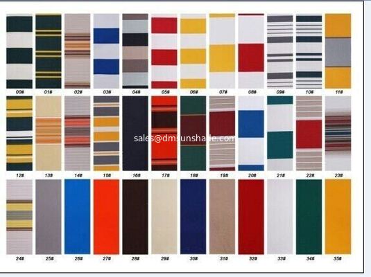 China Factory Wholesale 120cm Width Waterproof 100% Solution Dyed Acrylic Awning Fabric