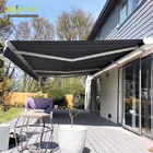 Factory hot sell outdoor retractable awning heavy duty cassette awning electric awning