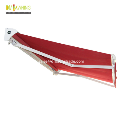 light open retractable awning / Both motor and manual control awning