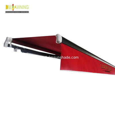 Outdoor aluminum card type retractable awning for patio, patio, shop, hotel awning