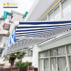Stores use remote awnings, restaurants use smart awnings, hotels use awnings