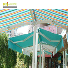 Double Sides Balcony Retractable Awning For Sunshade Wind