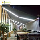 Outdoor Durable Electric Automatic Motorized Full Cassette Retractable Awning
