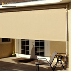 Aluminum Vertical Blind Outdoor Window Shade Outdoor Sunscreen Blind