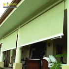 Vertical Universal Retractable Window Awnings Remote Control