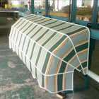 Anti UV Aluminum French Style Awnings Waterproof Folding Dutch Canopies