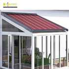 balcony retractable awning, aluminium retractable awning, high quality conservatory awning, perloga