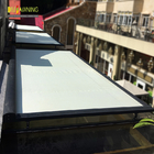 Aluminum waterproof retractable skylight shade,sunroom roof awning