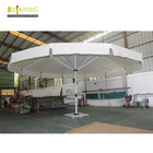 4m 5m Double Top Patio Umbrella Large Garden Parasol With Base For Sale