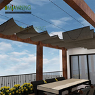 Sun Shade Wave Roof Ceiling Awning,Used Shade Fabric For Pergola Cover