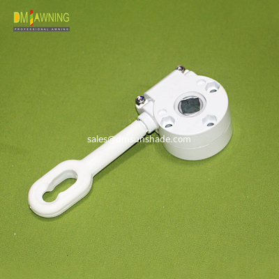 Chinese Aluminium Gear Box White Retractable Awning Gearbox Hardware