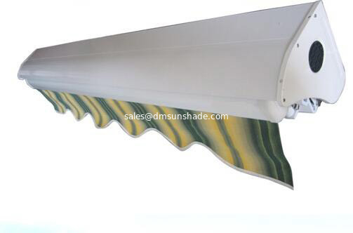 commercial retractable motorized cassette awnings from Chinese factory