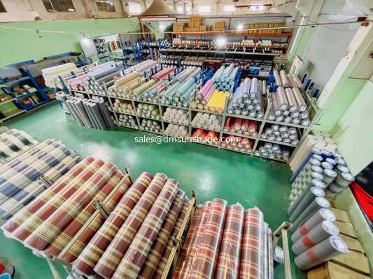 China Factory Wholesale 120cm Width Waterproof 100% Solution Dyed Acrylic Awning Fabric