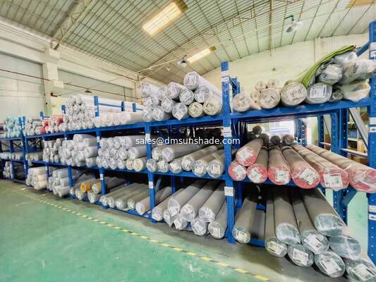 China Factory Wholesale 120cm Width Waterproof 100% Solution Dyed Acrylic Awning Fabric