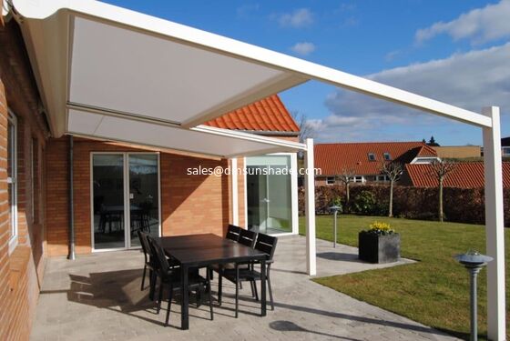 utdoor Retractable Glass Roof Skylight Sun Shade Curtain, UV‑Block Heat Insulated Conservatory Blinds, Waterproof Sunshade Cover for Glass Room Patio Terrace Canopy Roof Shading