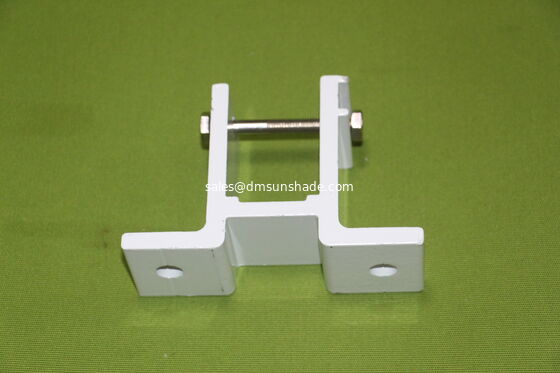 U-Shaped White & Black Awning Bracketfor Retractable Awning - Replacement Parts