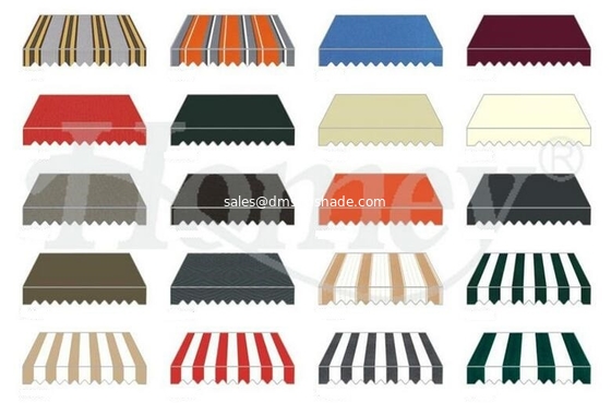 China Waterproof & UV protection awning acrylic fabric for retractable awning canopy outdoor