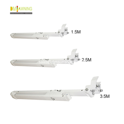 Outdoor Retractable Awning Hardware Aluminium Retractable Awning Arms