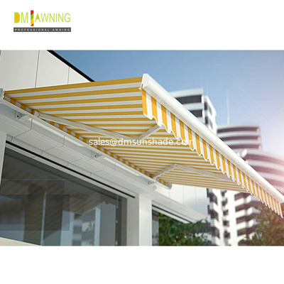 High Quality Waterproof Retractable Awning 4m Wall Mounted Canopy Outdoor