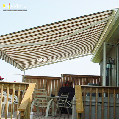 Large Commercial Retractable Awnings Retractable Awning For Outdoor Sunshade