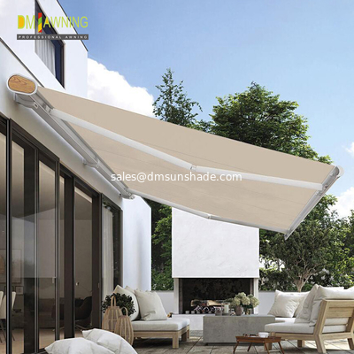 Manual retractable pergola, household electric pergola, outdoor awning