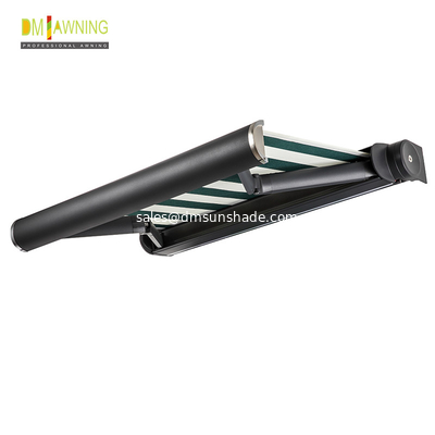 Heavy duty open retractable commercial awning aluminum outdoor awning full card style